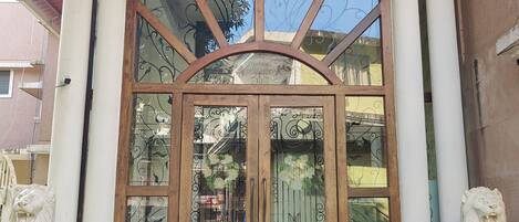 Façade de l’hébergement