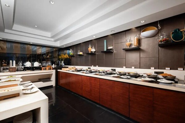 Desayuno buffet (CNY 38 por persona)