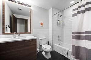 Hair dryer, towels