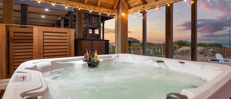 Bain à remous extérieur