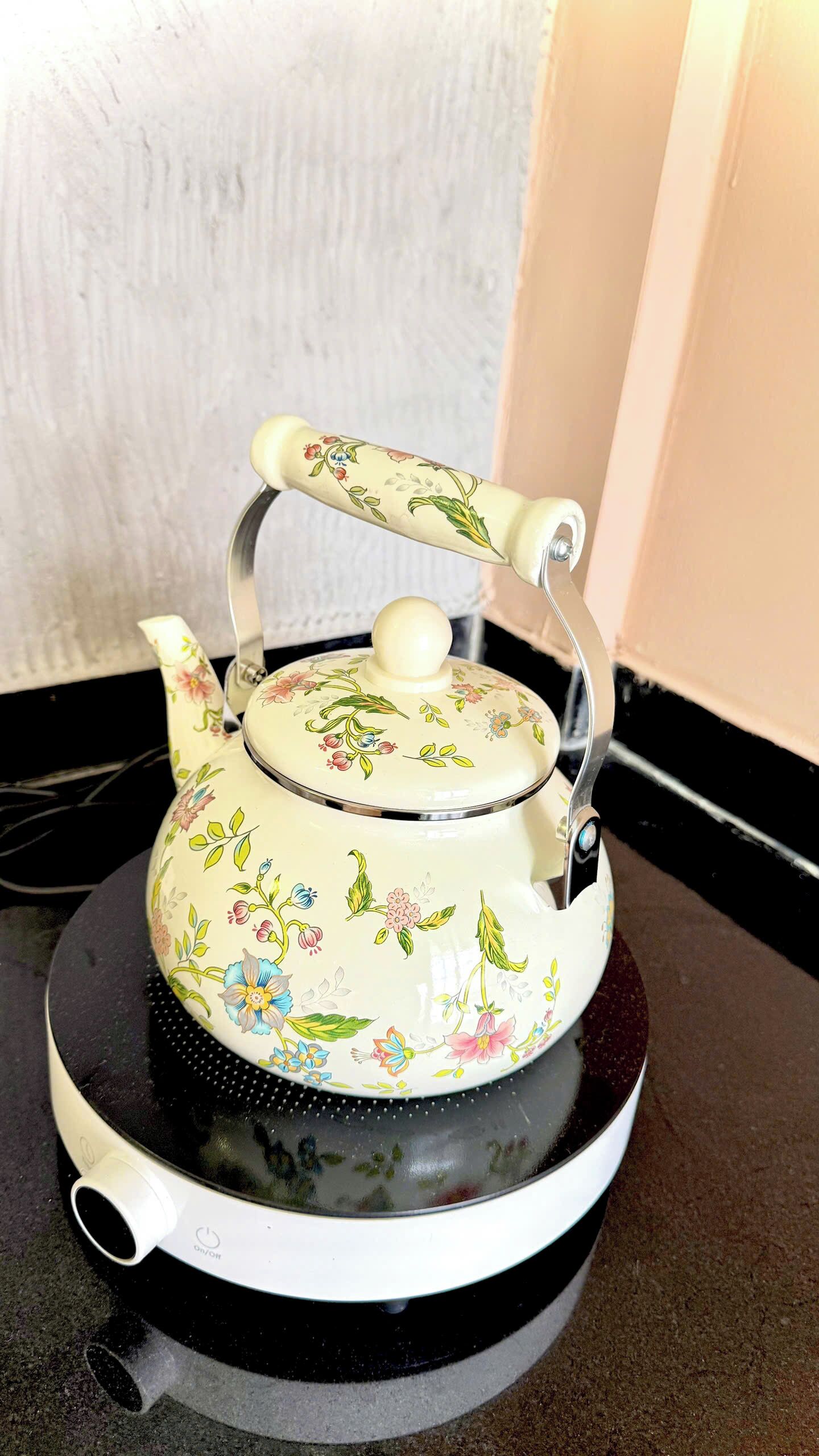 Doppia Classic, vista città | Cucina privata | Frigorifero, microonde, pentole/stoviglie/utensili