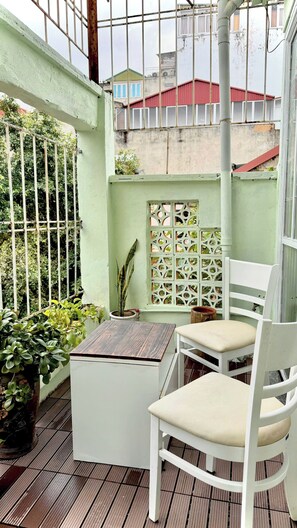 Doppia Deluxe, balcone, vista città | Esterni