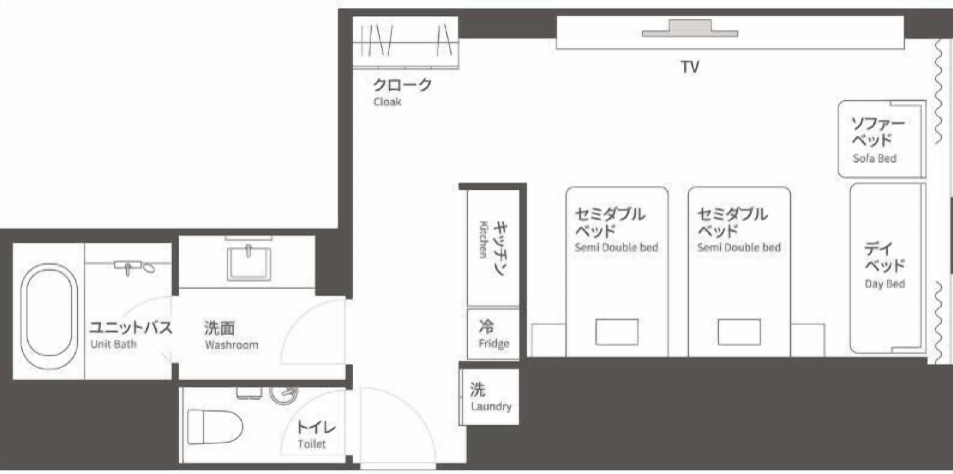 프리미어 트윈룸, 금연 | 무료 WiFi