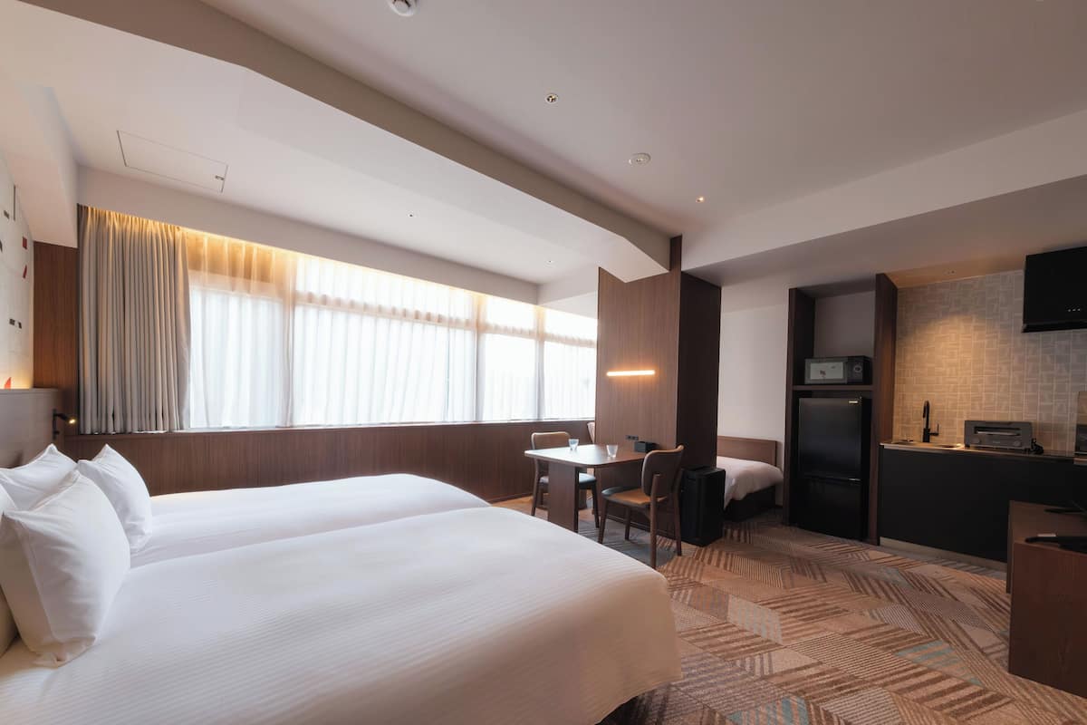 ห้องดีลักซ์ทวิน, ปลอดบุหรี่ | โต๊ะทำงาน, พื้นที่ทำงานแบบใช้แล็ปท็อป, Wi-Fi ฟรี