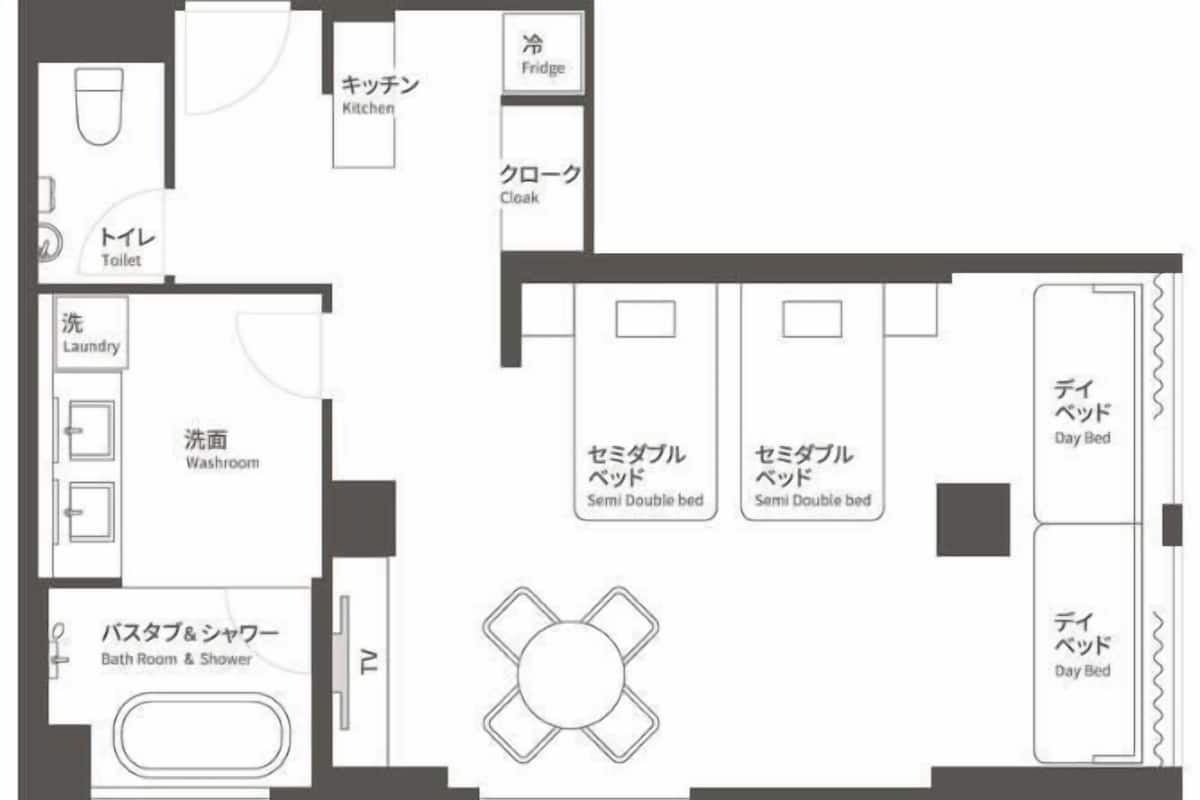 주니어룸, 금연 (Suite) | 무료 WiFi
