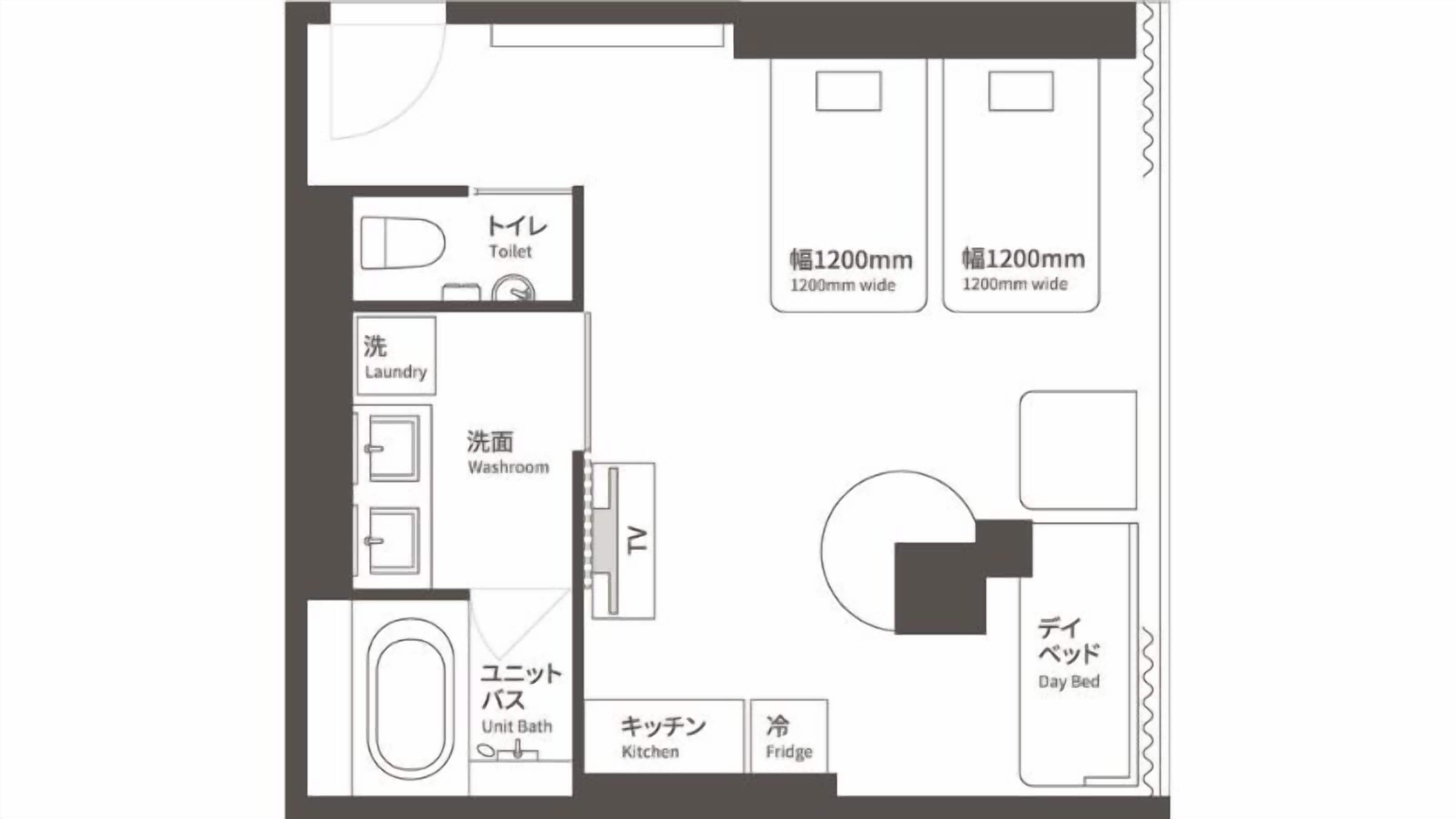 Deluxe-Zweibettzimmer, Nichtraucher