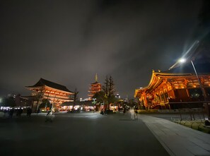 Blick auf die Umgebung