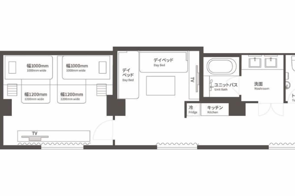 Phòng dành cho gia đình, không hút thuốc, góc | Truy cập Internet không dây miễn phí