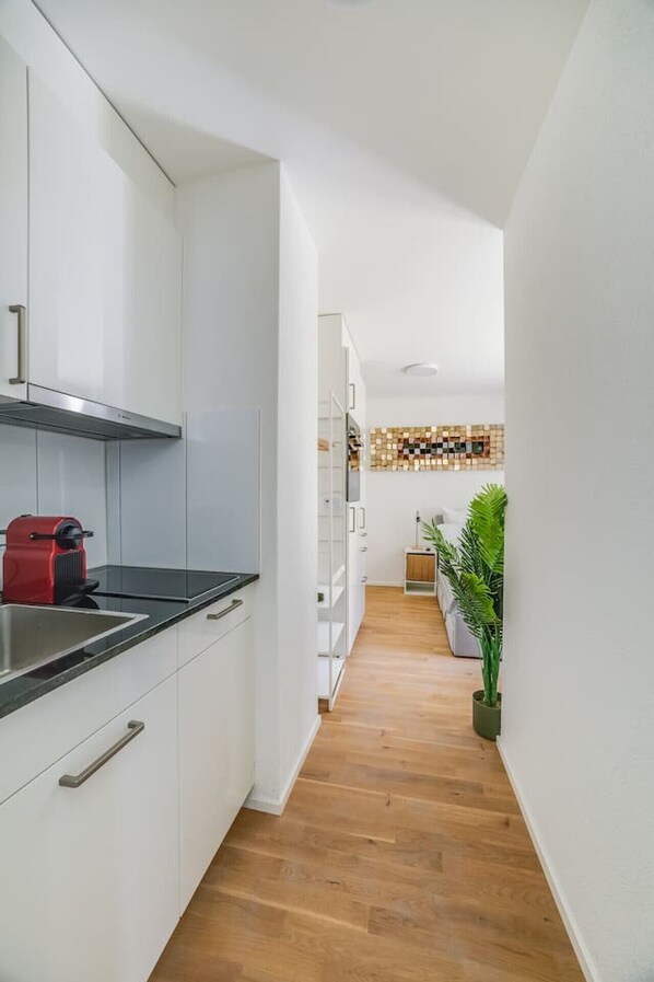 Fridge, oven, stovetop, dishwasher - Chic and comfortable App. Center St. Gallen (St. Gallen)