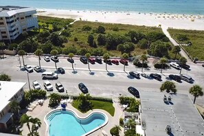 Pool - St. Pete Beach Studio at Friendly Native – Pool View, Balcony, Kitchen & Steps to Upham Beach (St. Pete Beach)