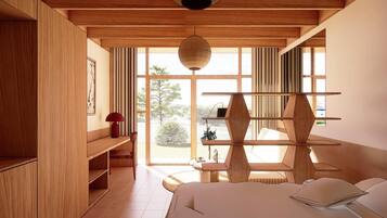 Habitación clásica | Caja de seguridad en la habitación y escritorio