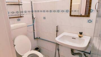 Standard Villa | Bathroom | Shower, hair dryer, towels, soap