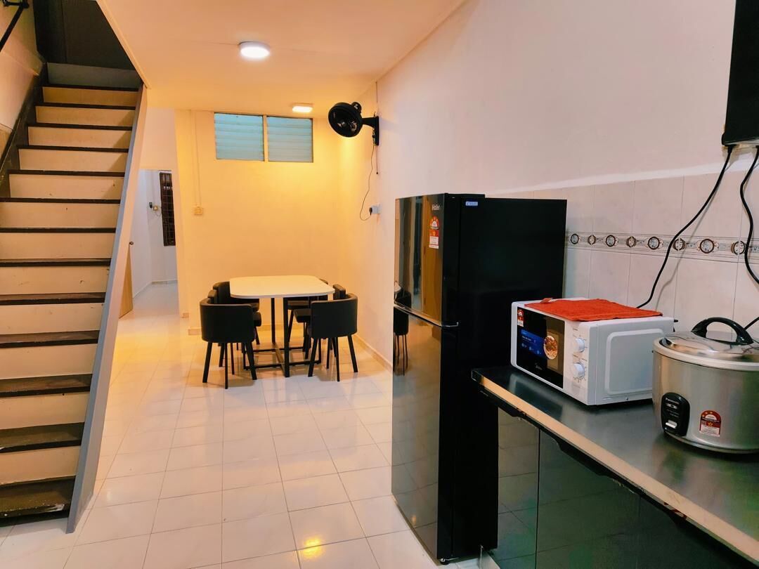 Standard Villa | Dapur peribadi | Peti sejuk, ketuhar gelombang mikro 