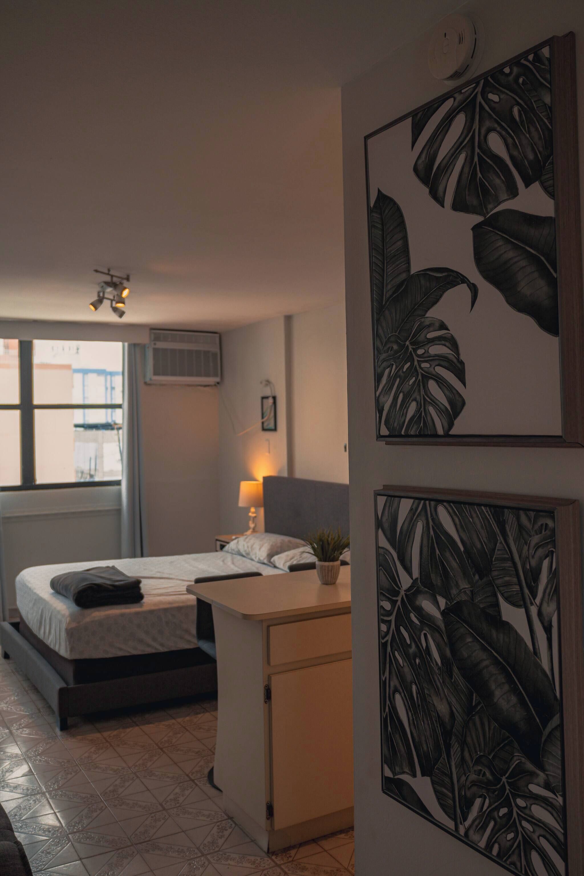 1 bedroom, iron/ironing board, internet, bed sheets