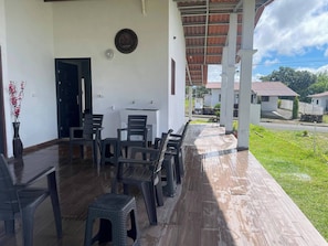 Outdoor dining