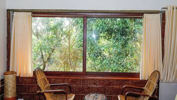 Family Double Room, Balcony, Garden View | Premium bedding, individually furnished, blackout curtains