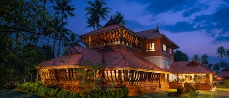 Façade de l’hébergement