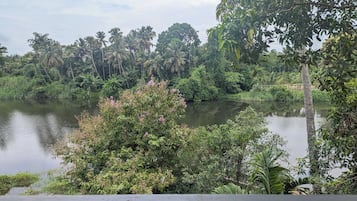 Kamar Double Galeri, balkon, pemandangan sungai | Pemandangan danau