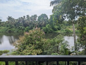 Chambre Double Galerie, balcon, vue fleuve | Vue sur le lac