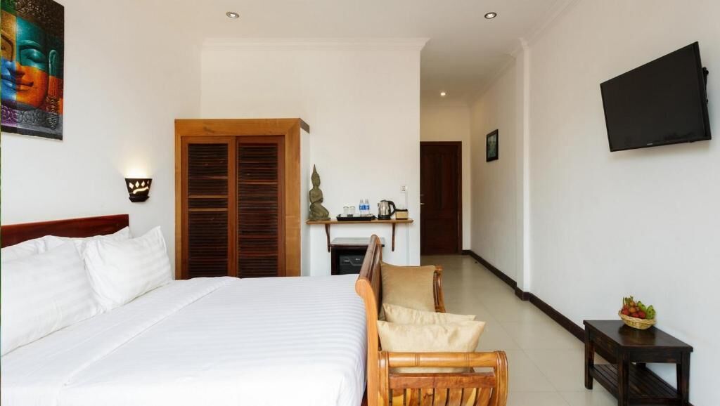 Quarto casal luxo, sacada, vista para a piscina | Frigobar, cofres nos quartos, quartos à prova de som, Wi-Fi de cortesia