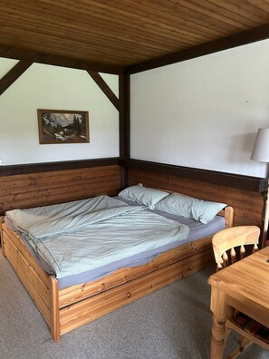 1 غرفة نوم وواي فاي وملاءات أسرّة