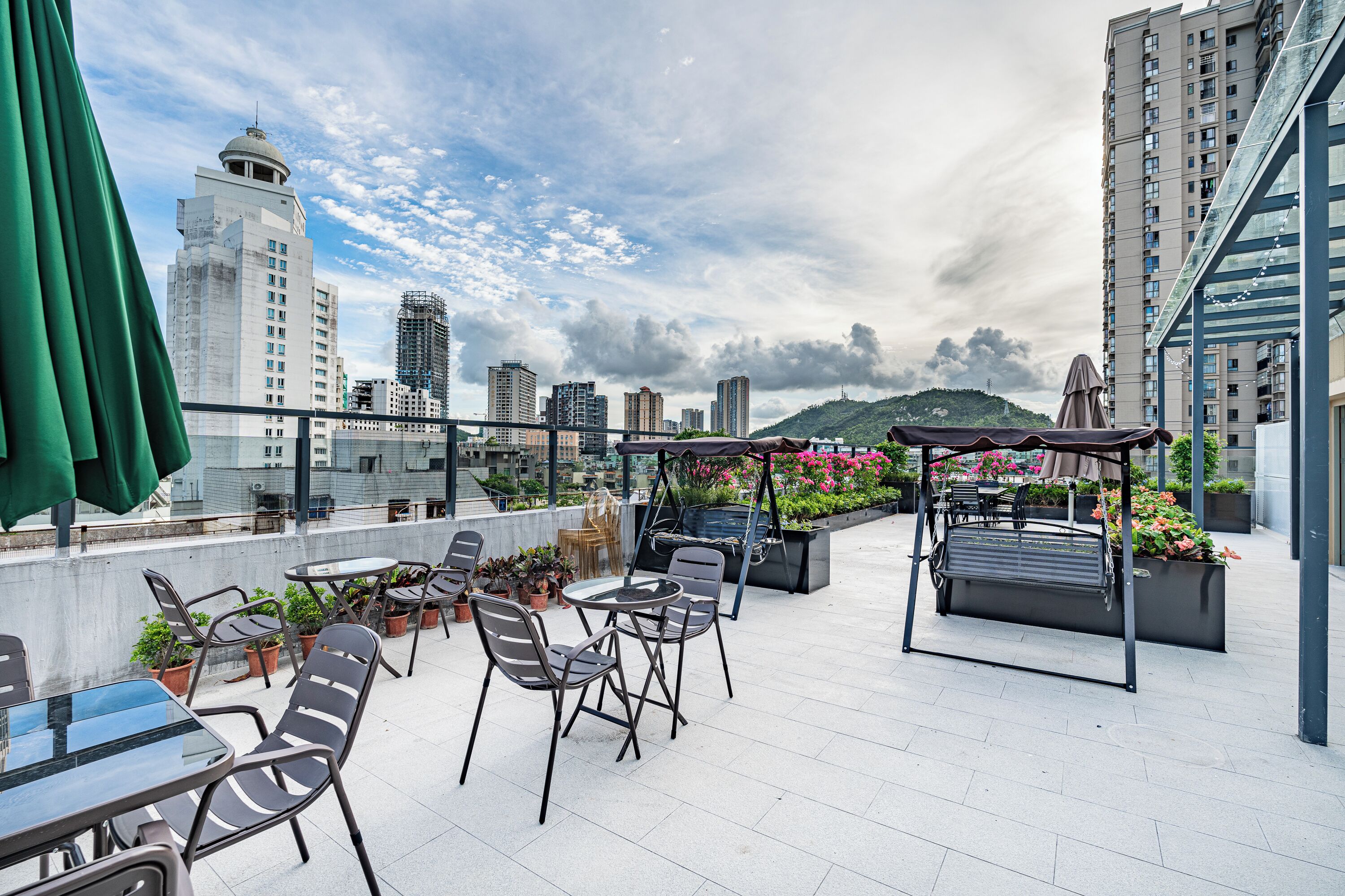 Terraza en la azotea