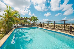 Pool - Villa Topzicht - Apartment Sunshine (Willemstad)