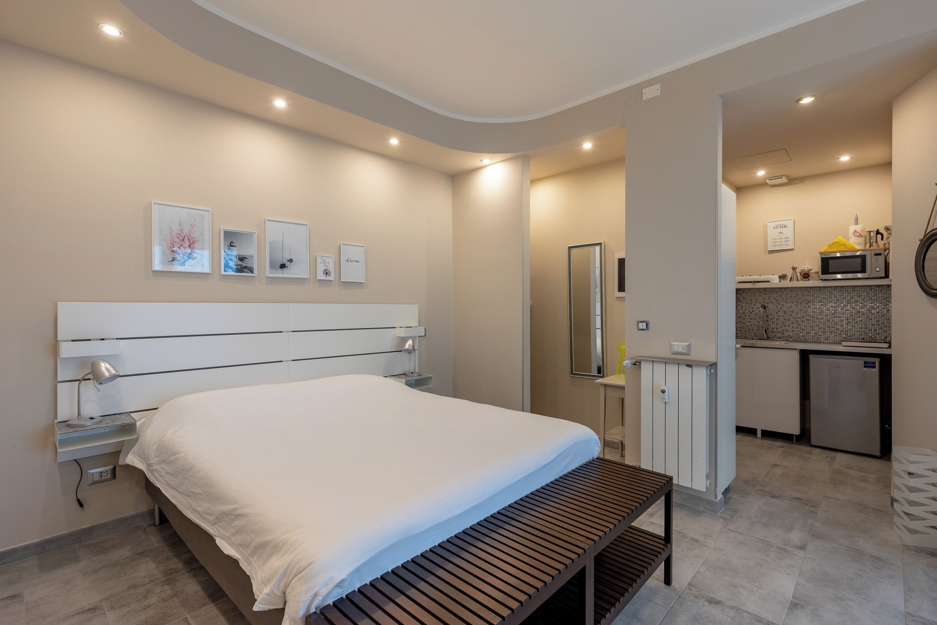 Departamento, 2 habitaciones, balcón | Tabla de planchar con plancha, wifi gratis y ropa de cama 