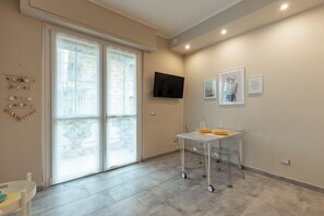 Apartment, 2 Bedrooms, Balcony | Iron/ironing board, free WiFi, bed sheets - Two Combined Studios with Terrace (Rapallo)