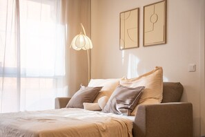 1 Schlafzimmer, Bügeleisen/Bügelbrett, WLAN, Bettwäsche