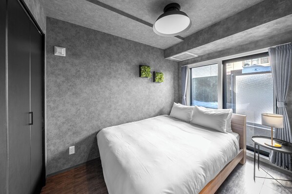 Iron/ironing board, free WiFi - HANA 102 (Sapporo)