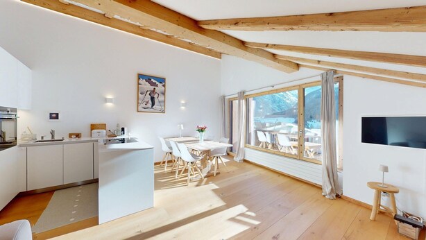Interior - Charming holiday home in an excellent, quiet location in sun-drenched Pontresina (Pontresina)