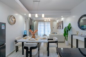 Dining room - Urban Oasis View Palace Apartments-3 Bed (Nairobi)