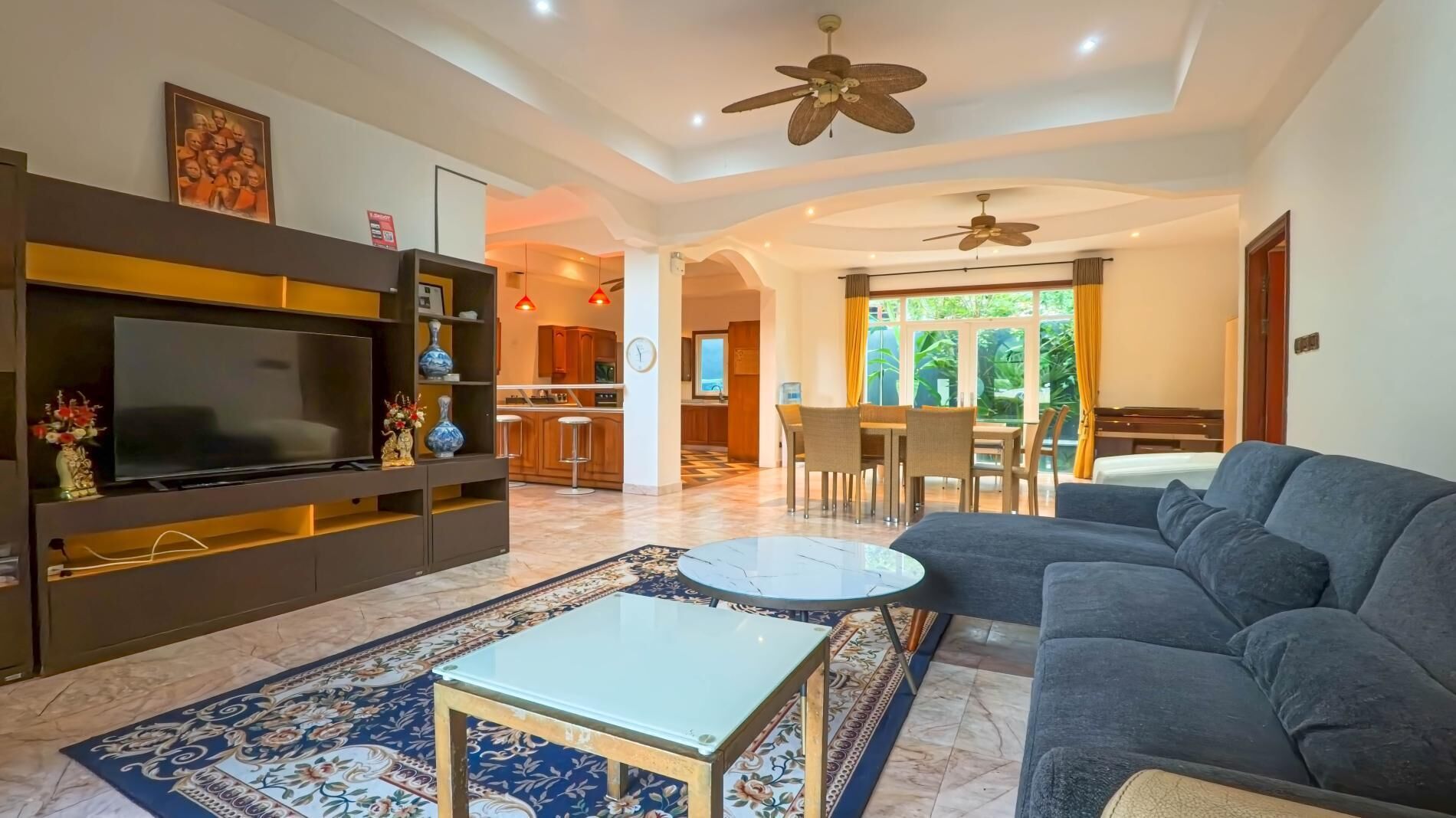 Villa, Balcony | Living area