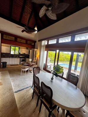 Villa, 4 Bedrooms, Accessible, Smoking | Dining room - Luxurious Punta Cana Villa With Private Pool & Beach Access (Punta Cana)