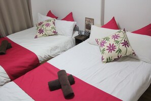 1 間睡房、床單