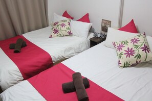 1 間睡房、床單