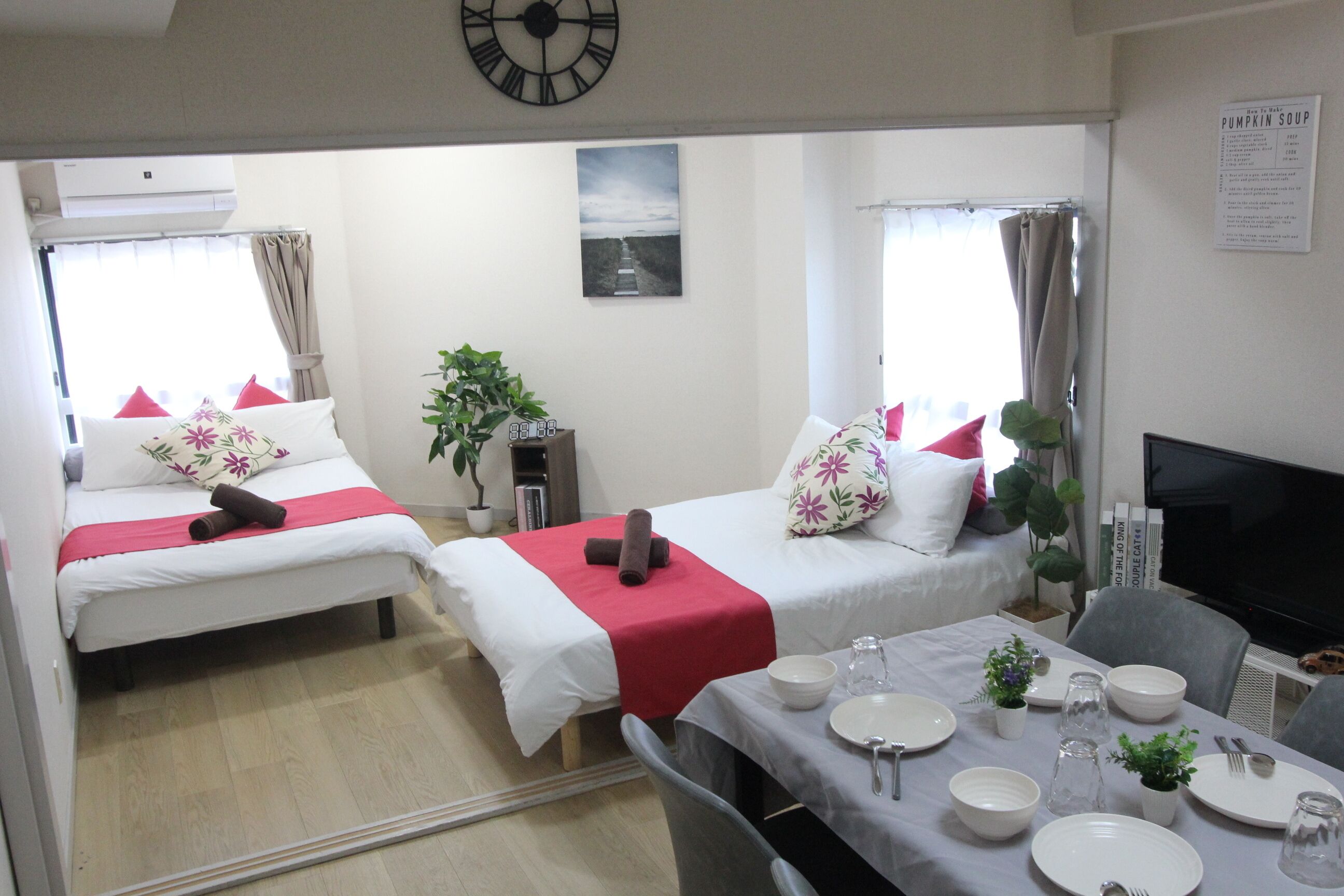 1 slaapkamer, beddengoed