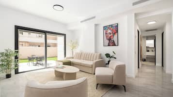 公寓, 庭院景观 | 起居区