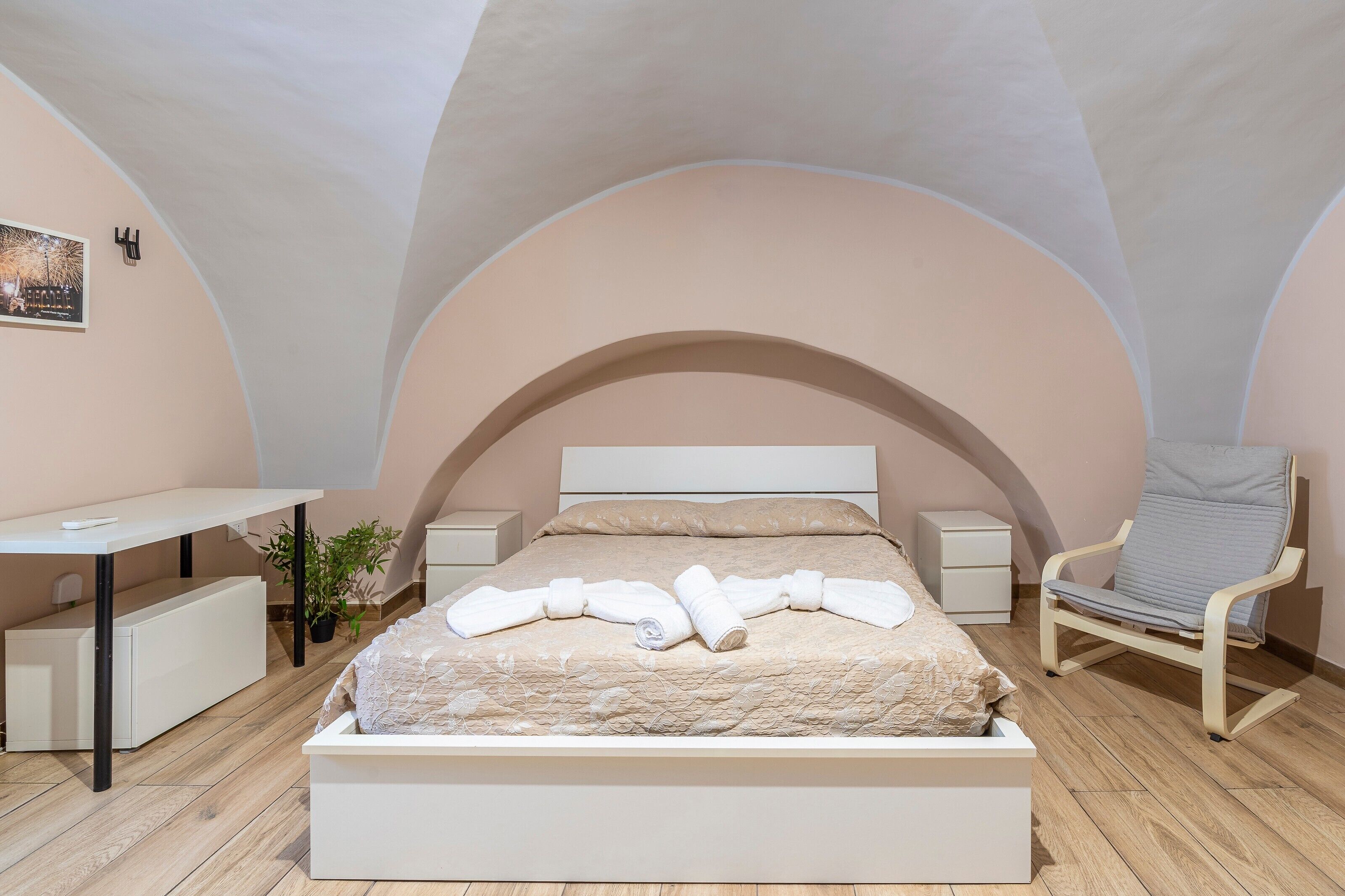 1 غرفة نوم وواي فاي وملاءات أسرّة