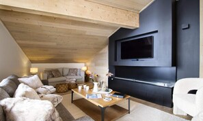 Living area - Beautiful Apartment (Huez)