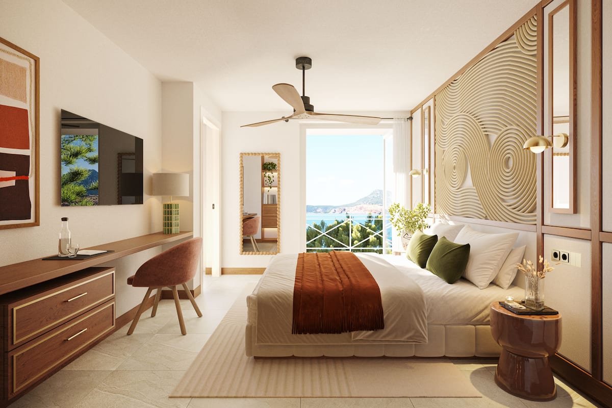 Hochwertige Bettwaren, Minibar, individuell dekoriert