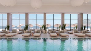 Indoor pool, seasonal outdoor pool, pool umbrellas, sun loungers - Iberostar Selection Montenegro (Sutomore)
