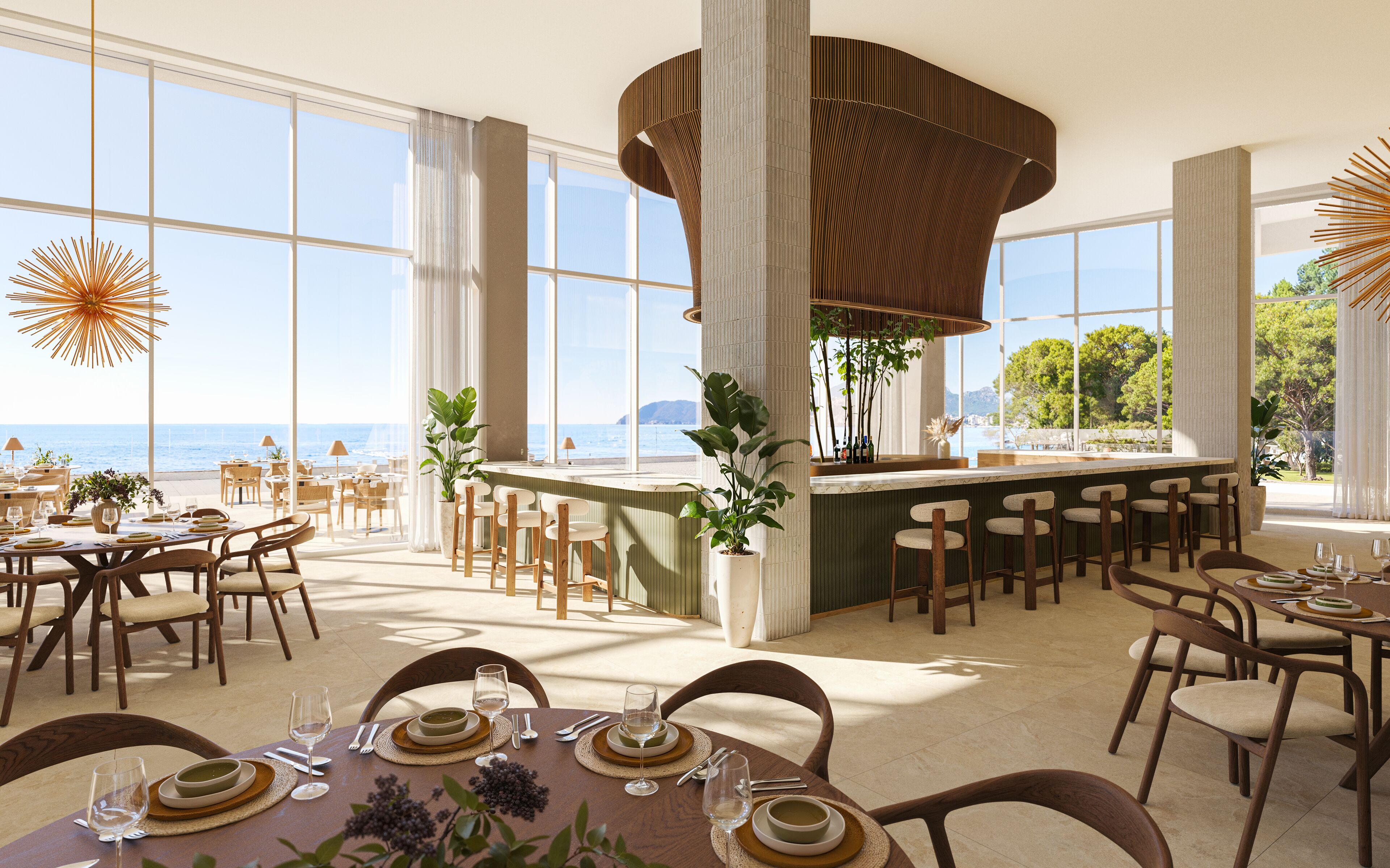 3 restaurantes; se sirve desayuno, almuerzo y cena; cocina italiana