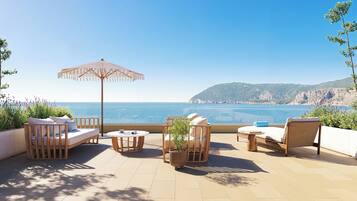 Junior Suite, Terrace, Sea View | Pemandangan dari bilik