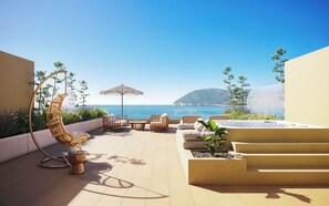 Suite, Terrace, Sea View | View from room