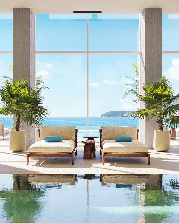 Indoor pool, seasonal outdoor pool, pool umbrellas, sun loungers - Iberostar Selection Montenegro (Sutomore)