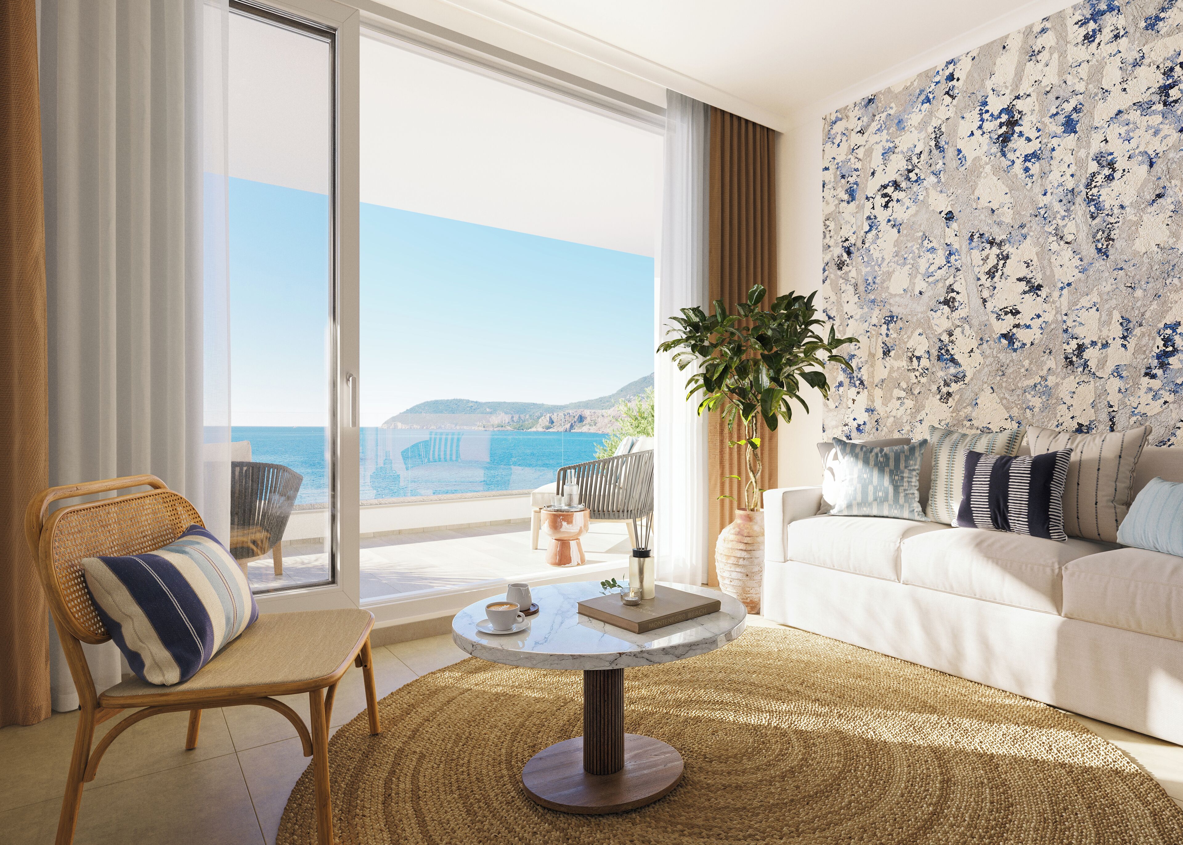 أغطية فراش متميزة وميني بار وبديكورات فريدة لكل غرفة وطراز فريد لكل وحدة