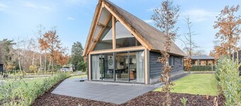 Modern Bungalow in Baarle-nassau With Pond View