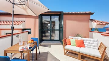 Chambre Double Design, vue jardin